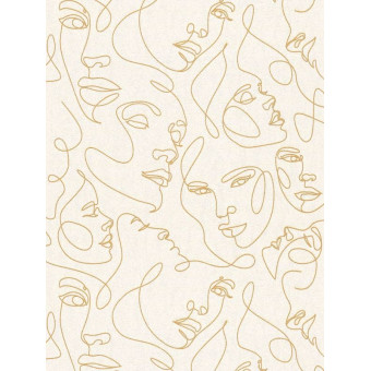 Tapet modern Line-Art 791722