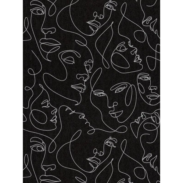 Tapet modern Line-Art 791723
