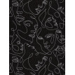 Tapet modern Line-Art 791723