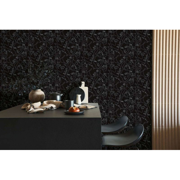 Tapet modern Line-Art 791723