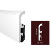 Plinta Arbiton Vega P0910 alba 90 mm