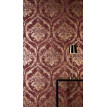 Tapet baroc texturat rosu