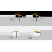 Profil trecere parchet CS37 Stejar Tasmanian CS49 93 cm