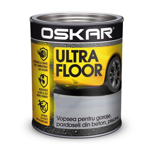 Vopsea Oskar Ultra Floor Polar White 5L