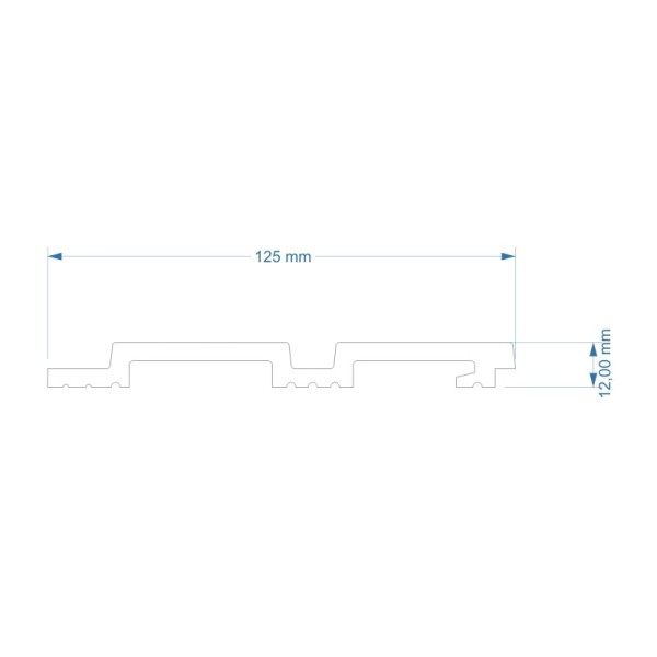 Panou riflaj Stejar deschis Grosso L0502