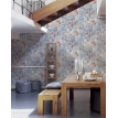 tapet-perete-vintage-bleu-metropolitan-ambient