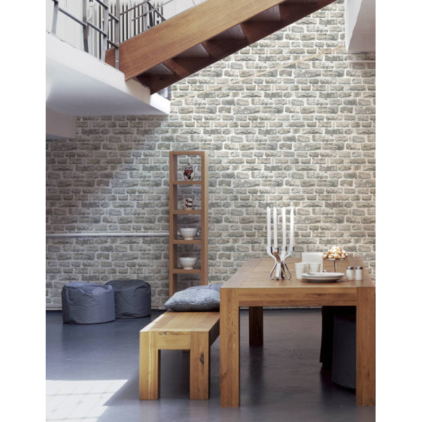tapet-tip-caramida-gri-bej-elements-decorare