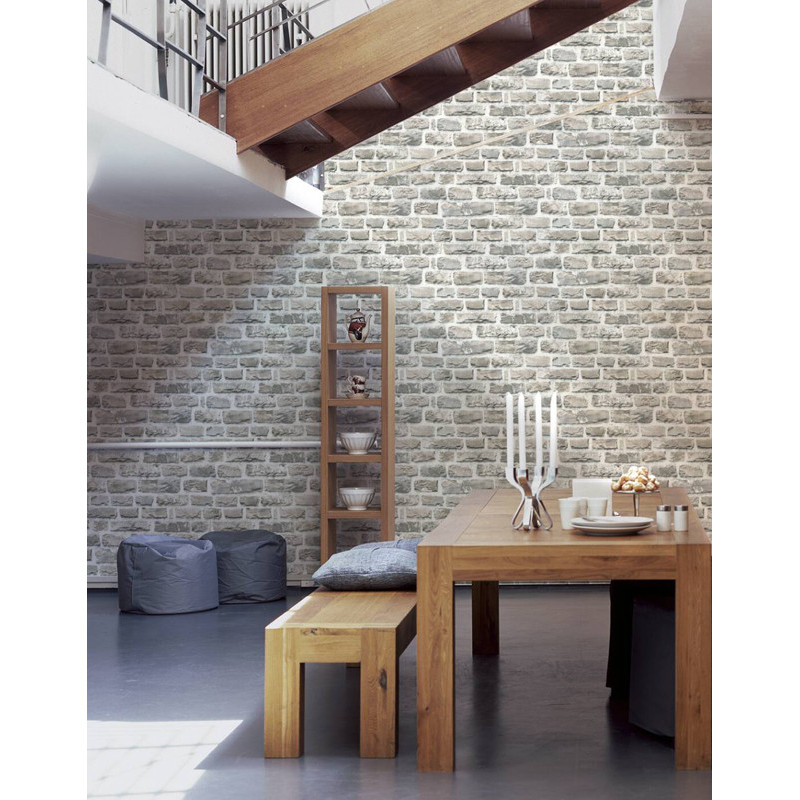 tapet-tip-caramida-gri-bej-elements-decorare