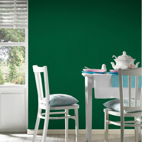 tapet-beton-vopsit-verde-ambient