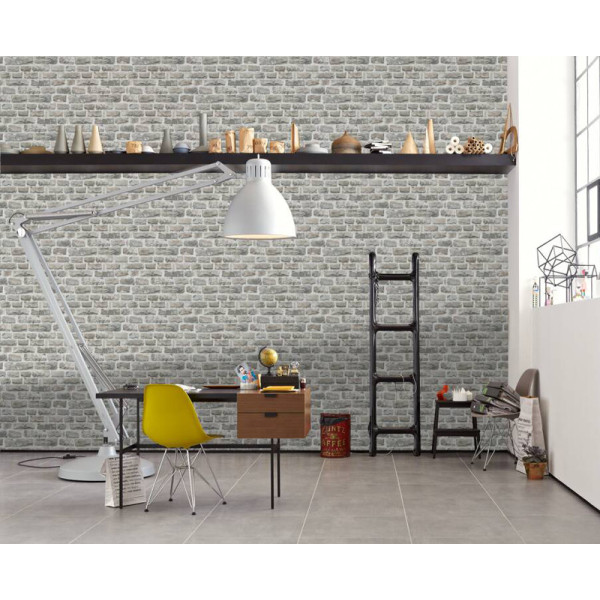 tapet-tip-caramida-gri-bej-elements-decorare