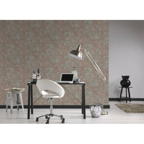 tapet-stil-industrial-cupru-vintage-ambient