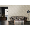 tapet-baroc-imitatie-textil-bej-ambient