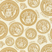 Tapet Medusa crem Versace