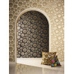 tapet-medusa-negru-auriu-versace-ambient