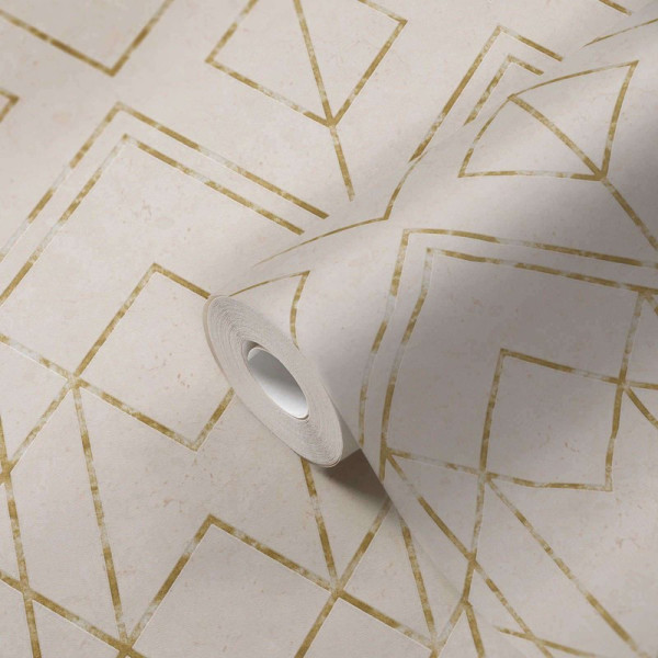 tapet-geometric-ava-bej-detaliu