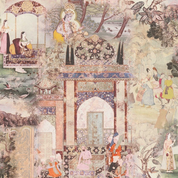 Tapet oriental cu design indian