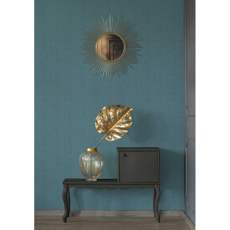 tapet-imitatie-textil-chic-albastru-ambient