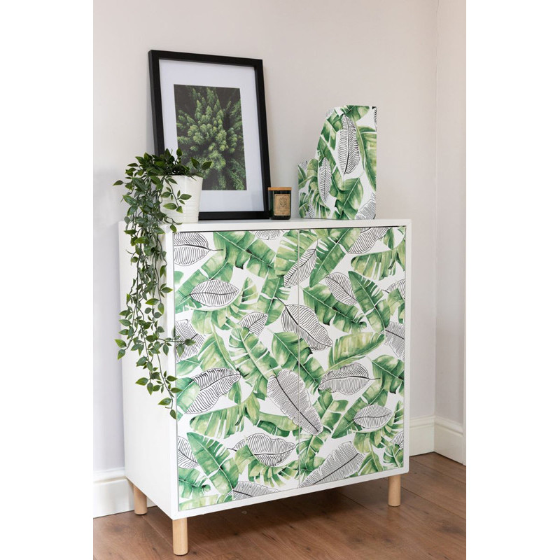autocolant-decorativ-frunze-liva-decorare