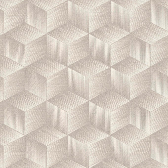 Tapet ecologic Cuburi crem-gri