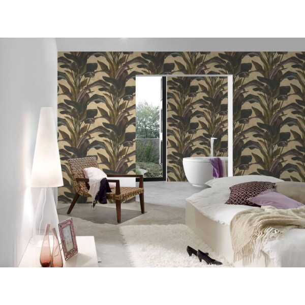 tapet-cu-plante-vintage-metropolitan-ambient