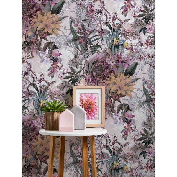 tapet-jungla-cu-design-vintage-ambient