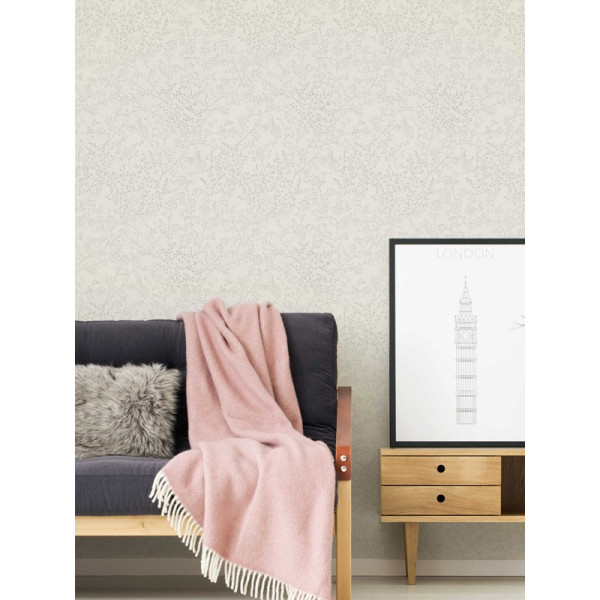 tapet-floral-trendwall-crem-ambient