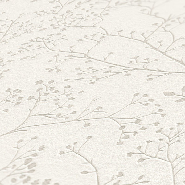 tapet-floral-trendwall-crem-detaliu