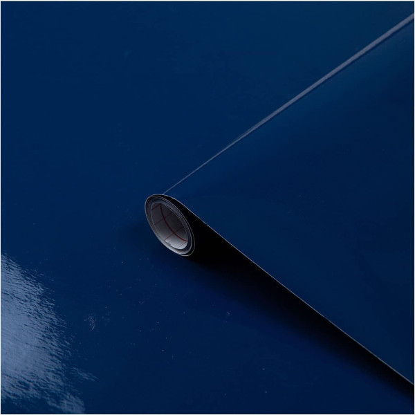 Autocolant lucios Blue Navy RAL 5013 45 cm