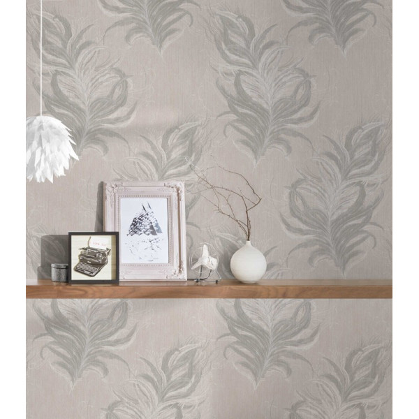 tapet-neobaroc-crem-mata-hari-decorare