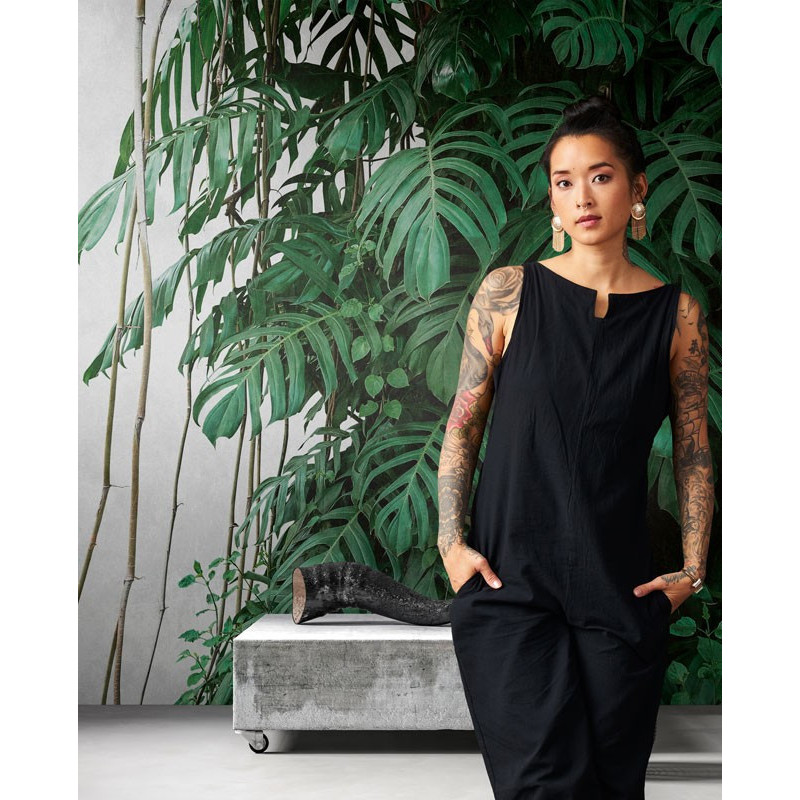 fototapet-jungla-tropicala-monstera-ambient