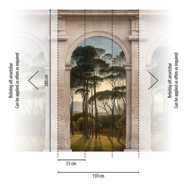 fototapet-peisaj-arcada-antica-dimensiuni