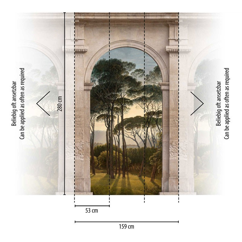 fototapet-peisaj-arcada-antica-dimensiuni