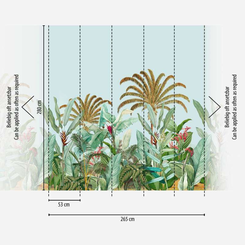 fototapet-jungla-palmieri-dimensiuni