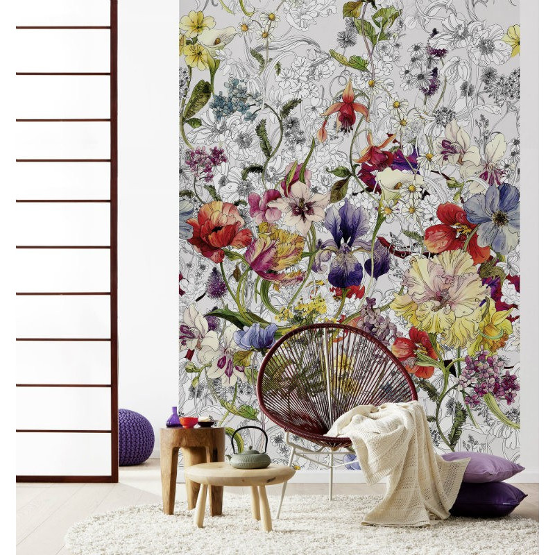 fototapet-eclectic-flora-ambient