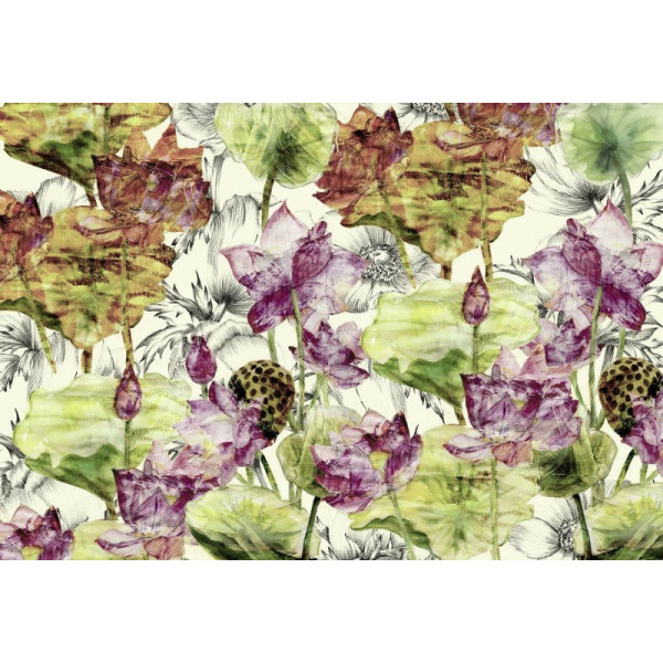 Fototapet abstract Lotus