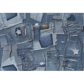 Fototapet modern Jeans