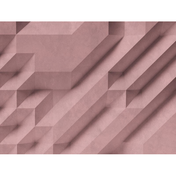 Fototapet 3D Beton roz antic