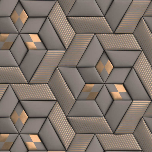 fototapet-abstract-gri-cu-efect-3d-detaliu