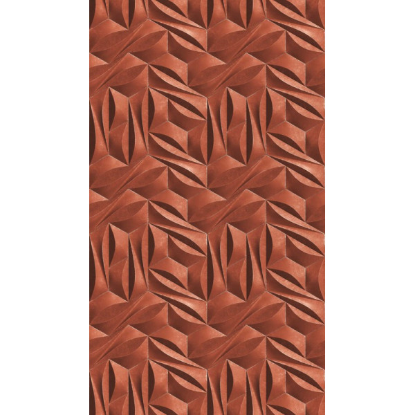 Fototapet 3D dormitor Beton caramiziu