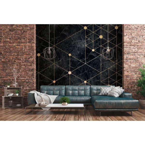 fototapet-art-deco-marmura-neagra-ambient