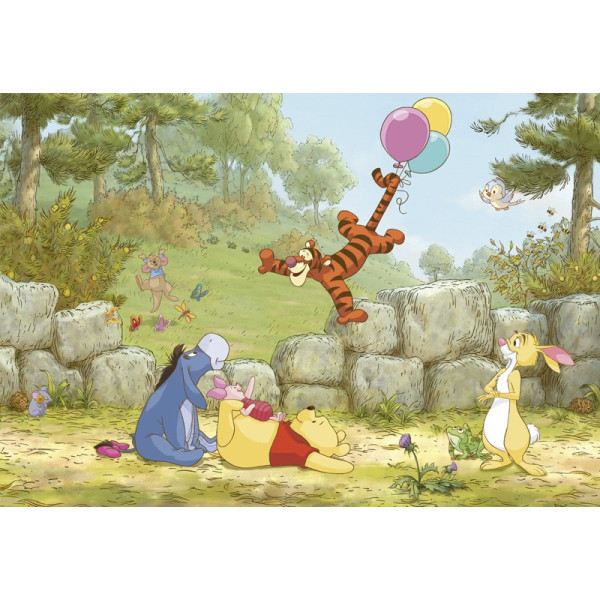 Fototapet Winnie the Pooh si amicii