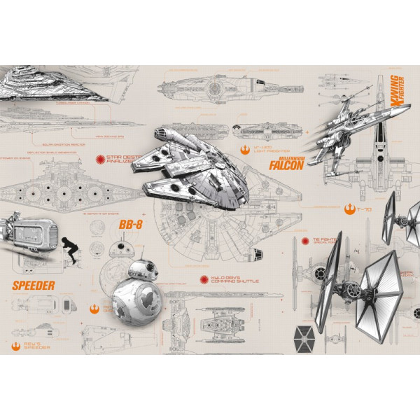 Fototapet Star Wars Nave Intergalactice