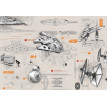 Fototapet Star Wars Nave Intergalactice