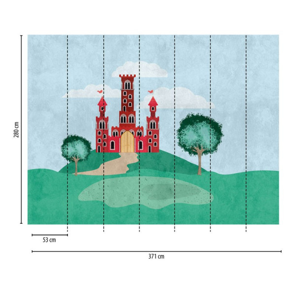 fototapet-camera-fete-castel-dimensiuni